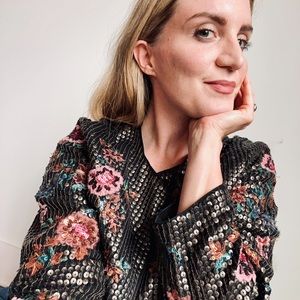 Zara sequin jacket